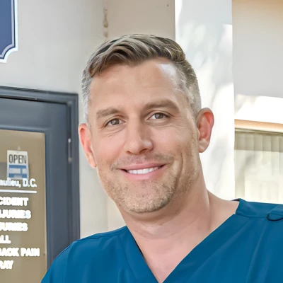 A headshot photo of Dr. Brittin Beaulieu, the chiropractor at S & B Chiropractic and Rehab, Inc.